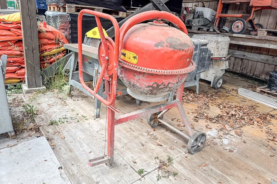 Kipptrommelmischmaschine